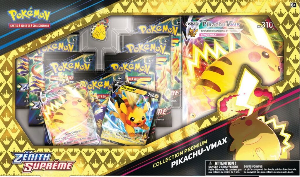 Coffret Pikachu V Max