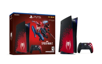 PS5 : Un Bundle, une manette et une façade aux couleurs de Spider-Man 2
