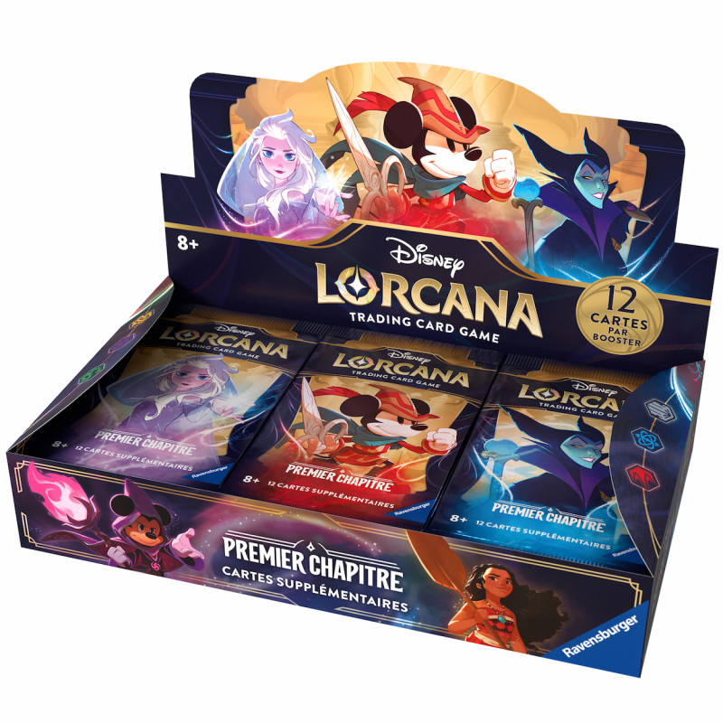 Disney Lorcana Set 1 Display 24 Boosters